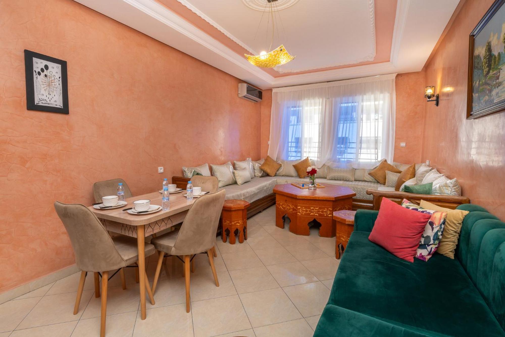 Appartement 2 Chambres Pres De La Corniche Танжер Екстериор снимка