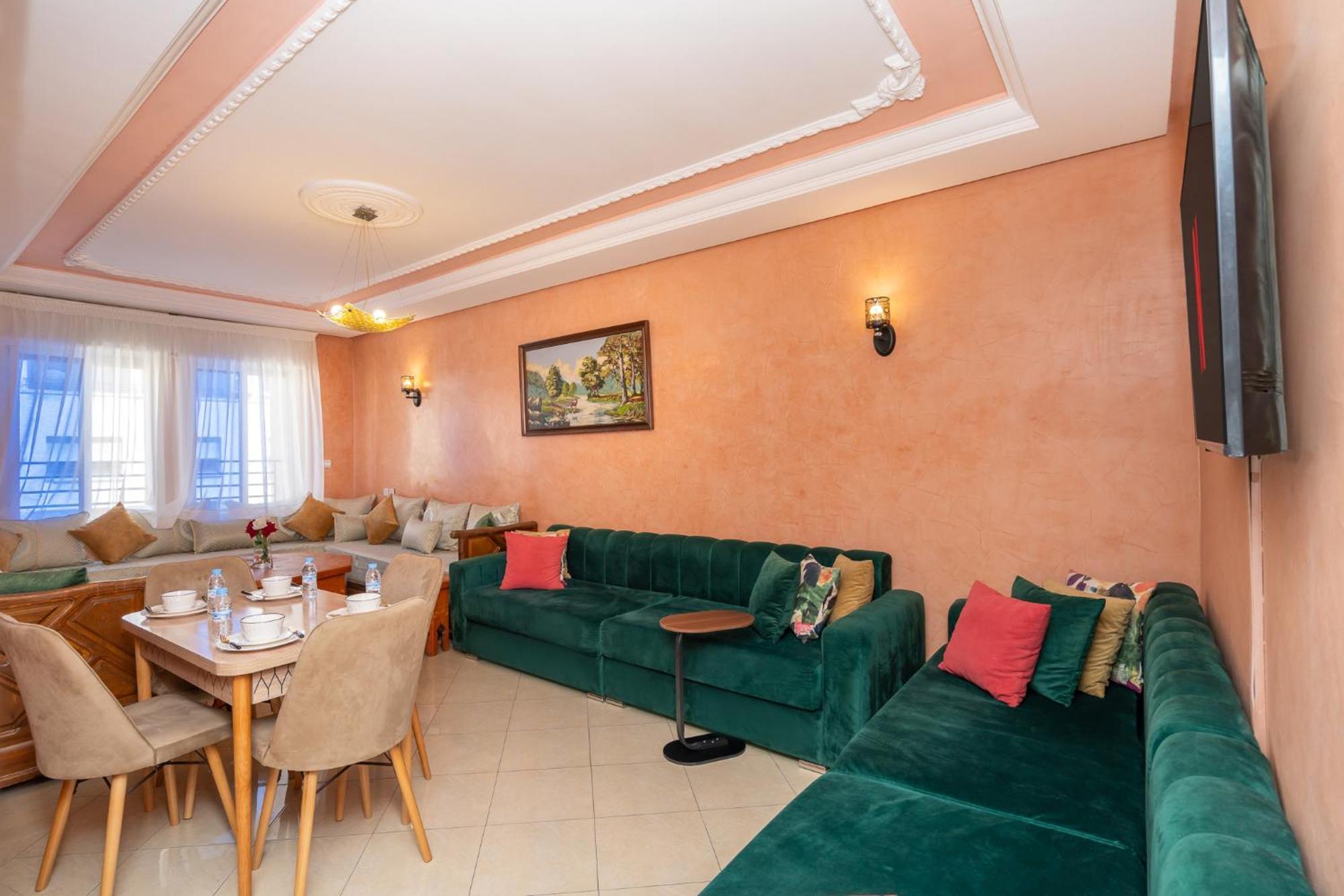 Appartement 2 Chambres Pres De La Corniche Танжер Екстериор снимка