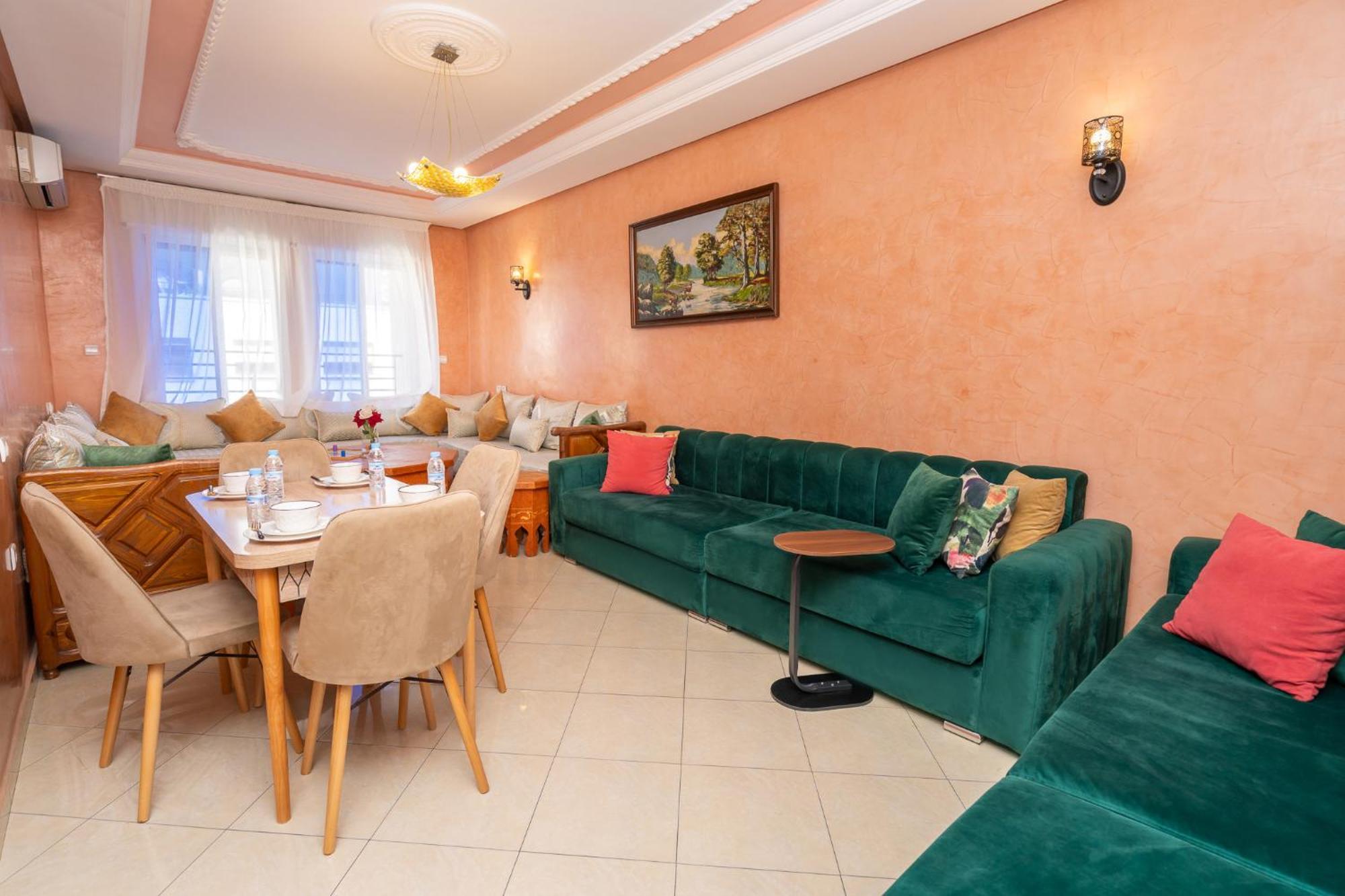 Appartement 2 Chambres Pres De La Corniche Танжер Екстериор снимка