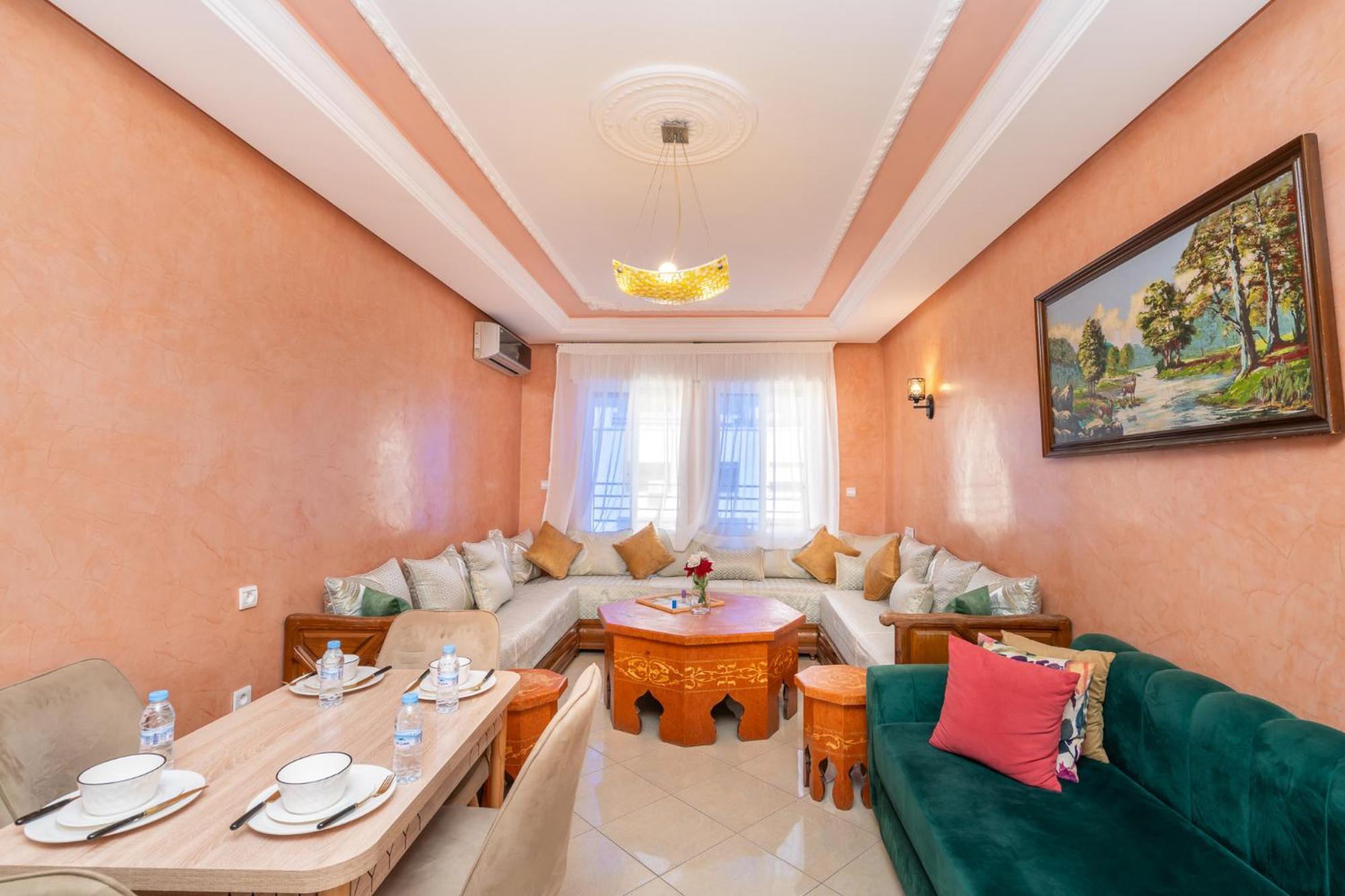 Appartement 2 Chambres Pres De La Corniche Танжер Екстериор снимка